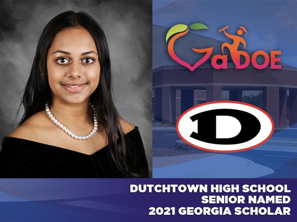 Dutchtown High School Senior named 2021 Georgia Scholar